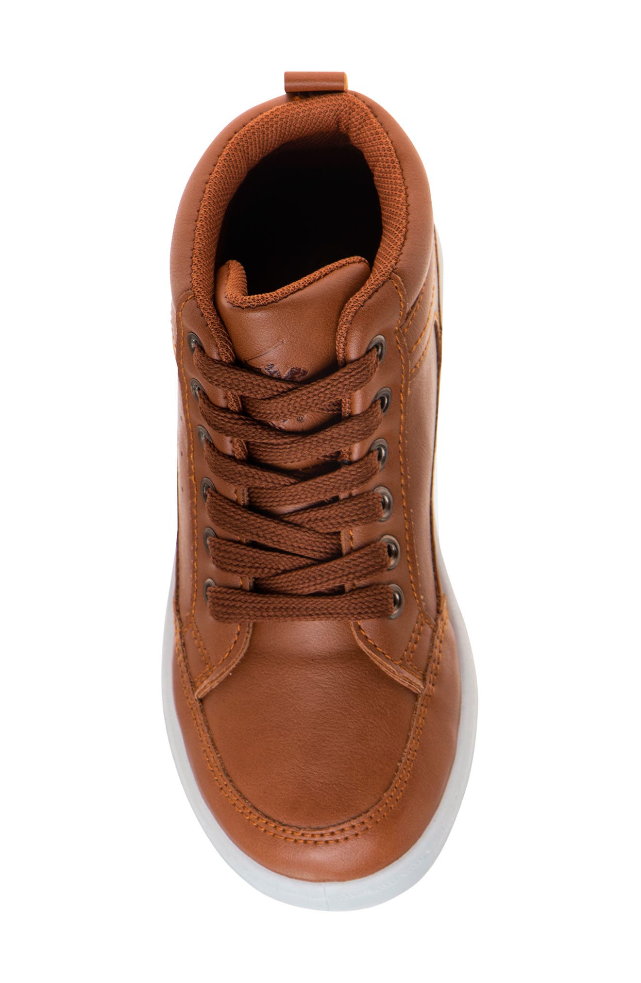 JOSMO Kids' High Top Sneaker, Alternate, color, Tan