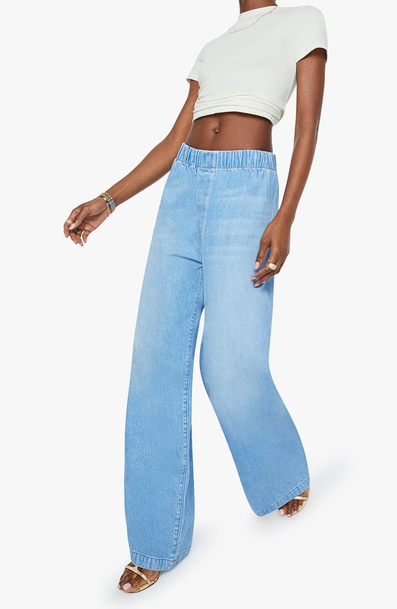 MOTHER The Kitchen Drawer Skimp Wide Leg Jeans, Alternate, color, All You Can Eat