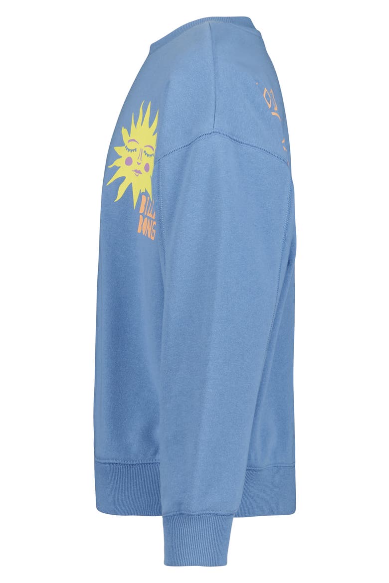 Kids' Kendal Graphic Sweatshirt, Alternate, color, ASHLEIGH BLUE