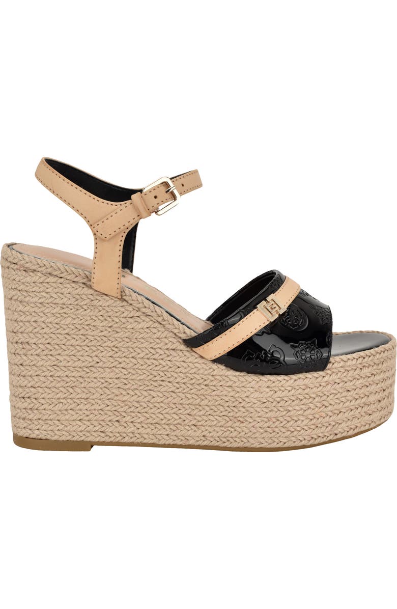 GUESS Taani Platform Wedge Sandal, Alternate, color,
