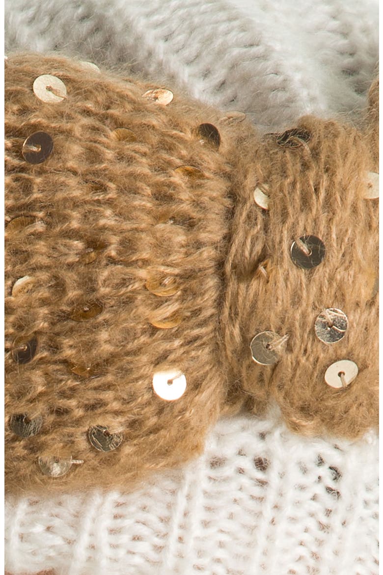 'Bow Nanza' Beret, Alternate, color, CREAM