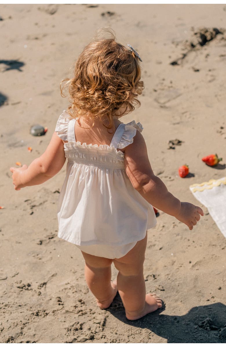 Wild Wawa Embroidered Flutter Set, Alternate, color, Ivory