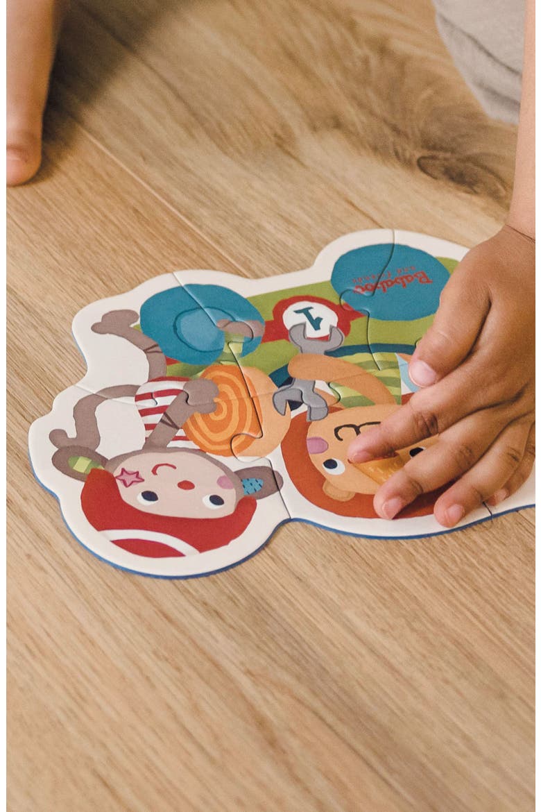 Bababoo Lion Race Figure Puzzle, Alternate, color, Turquoise