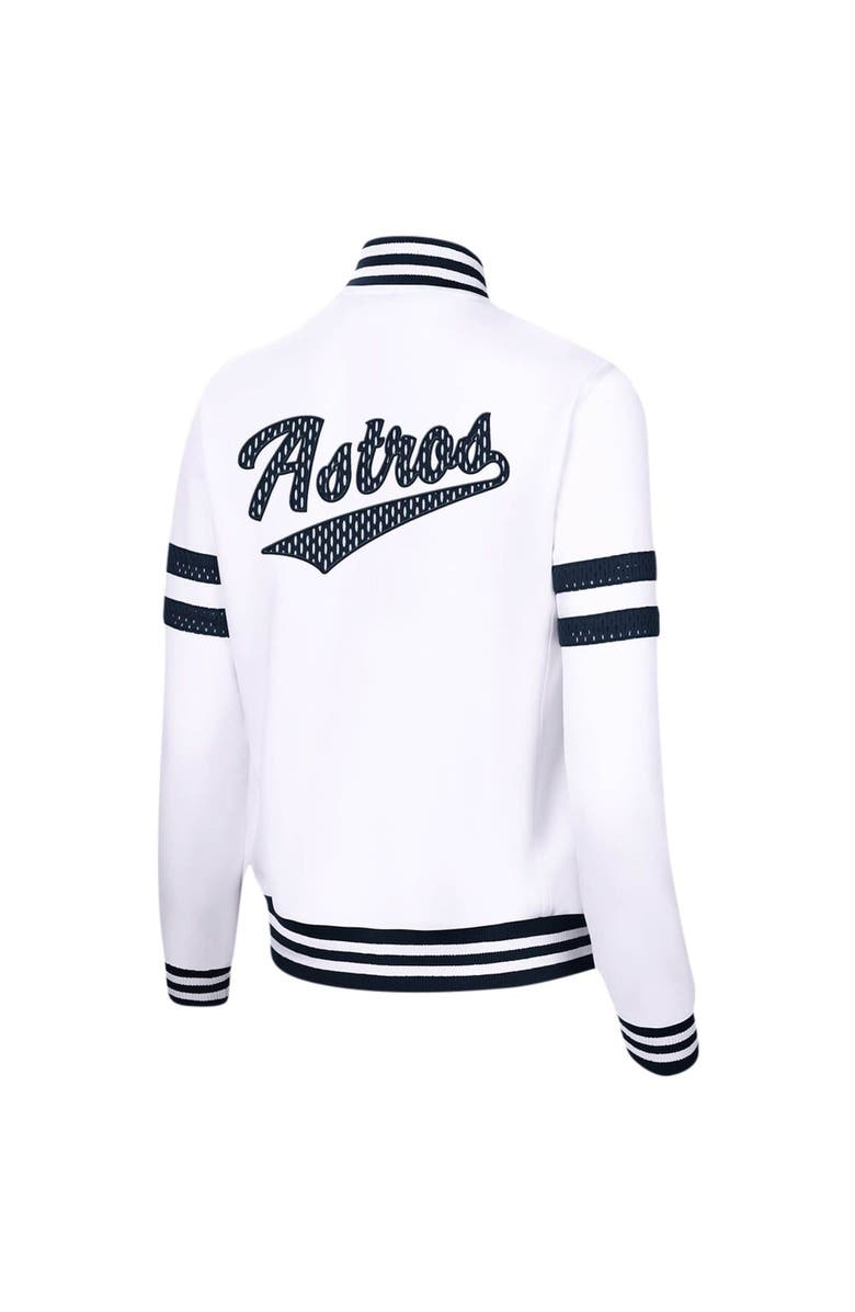 G-III 4HER BY CARL BANKS Women's G-III 4Her by Carl Banks White Houston Astros Pre-Game Full-Zip Track Jacket, Alternate, color, 