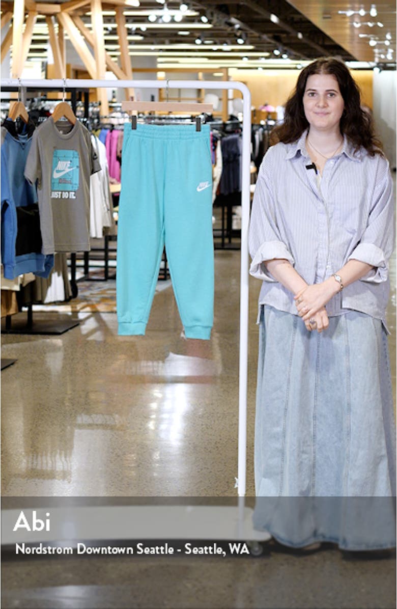 Kids' Club Fleece Joggers, sales video thumbnail