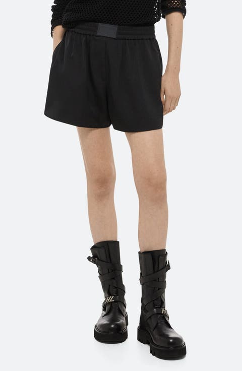 ショートパンツ HELMUT LANG Women Shorts  Burmudas LP02HW205001 Black Leather bermuda Helmut Lang Black size M International in