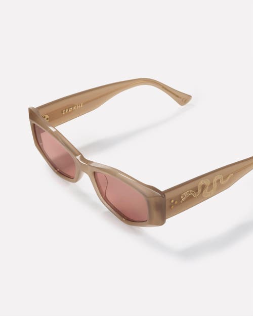 Epokhe Guilty Sunglasses In Brown
