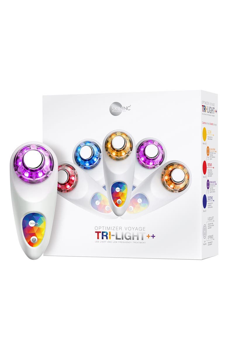 SKIN INC<sup>®</sup> SUPPLEMENT BAR Skin Inc. Optimizer Voyage Tri-Light++ LED Chromotherapy Treatment, Main, color, 