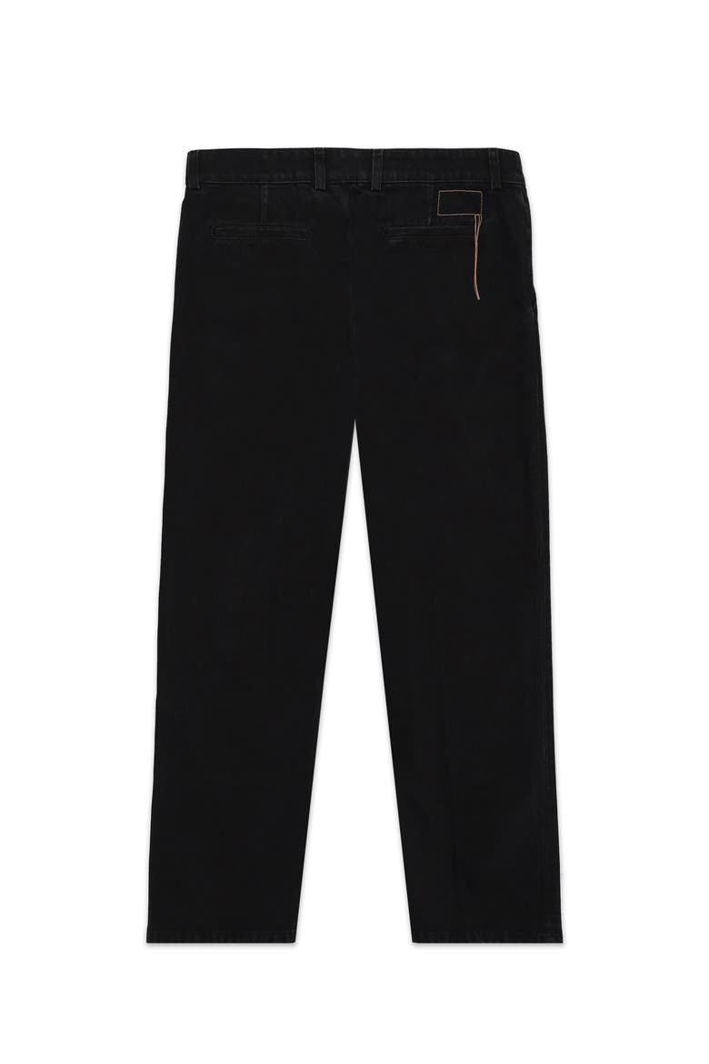 Maine Cotton Trousers, Alternate, color, Black
