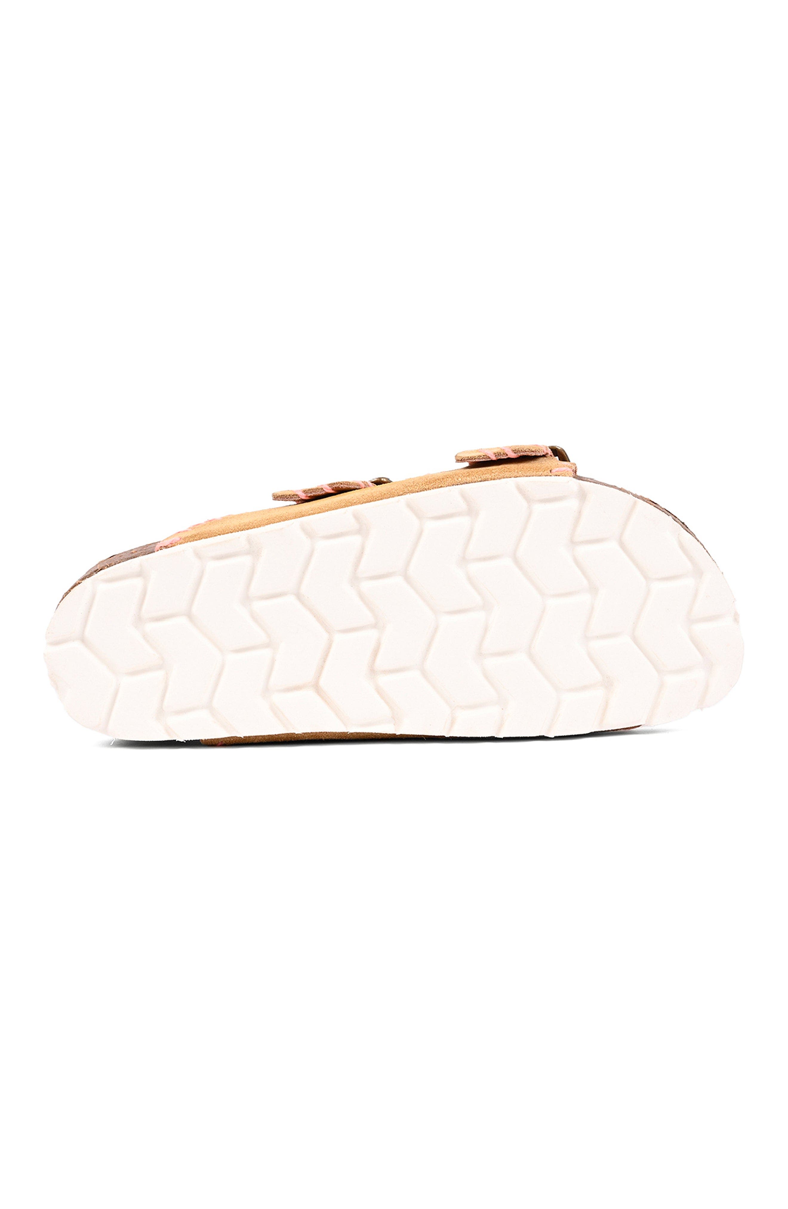 ROAN Mode Sandal, Alternate, color, Tan Suede