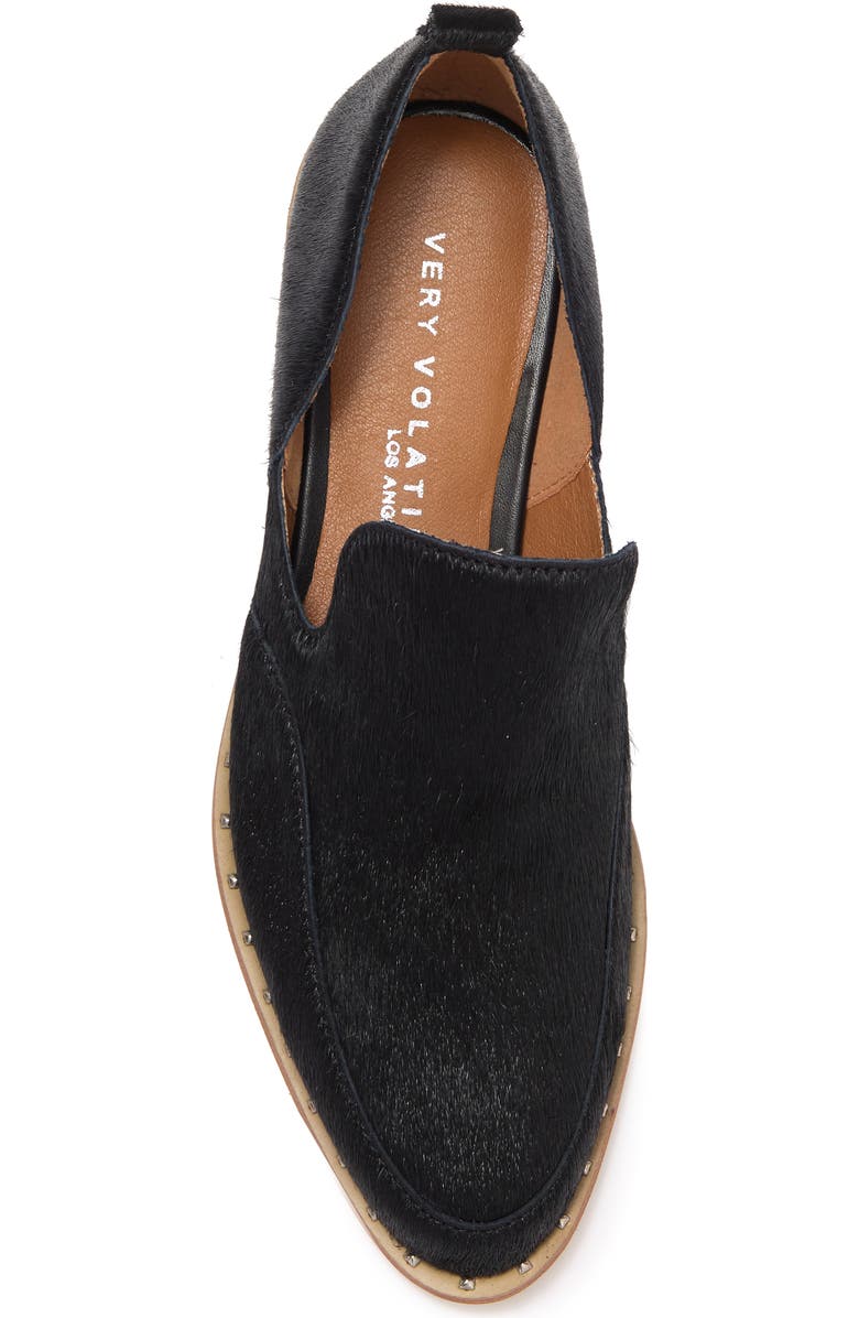 Very Volatile Valegro Genuine Calf Hair Loafer, Alternate, color,