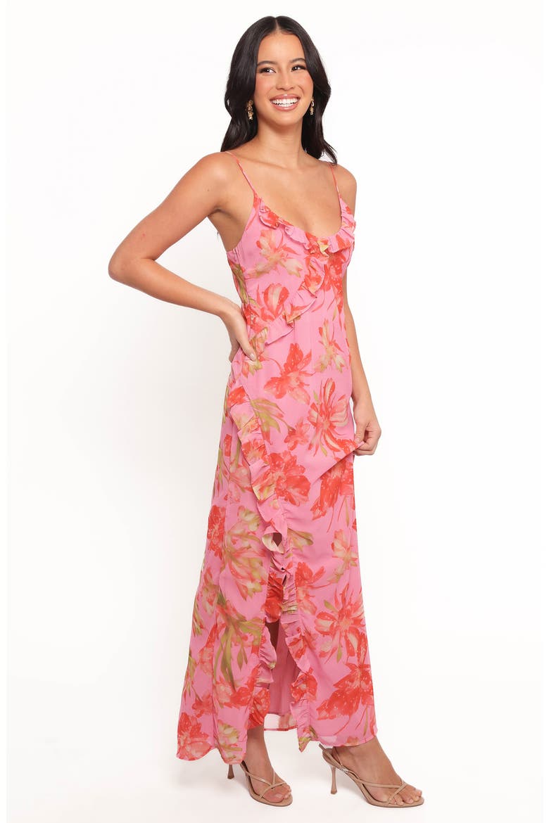 Charli Floral Print Slipdress, Alternate, color, TROPICAL FLORAL