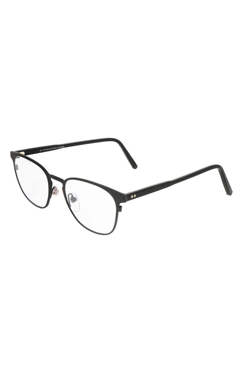 SUPER by RETROSUPERFUTURE<sup>®</sup> 56mm Square Optical Glasses, Alternate, color, Black
