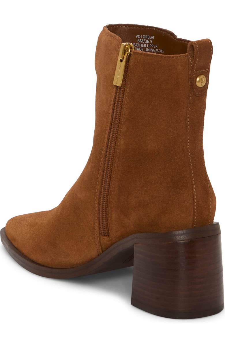 Vince Camuto Lorelai Pointed Toe Bootie, Alternate, color, Burnt Sugar Verona
