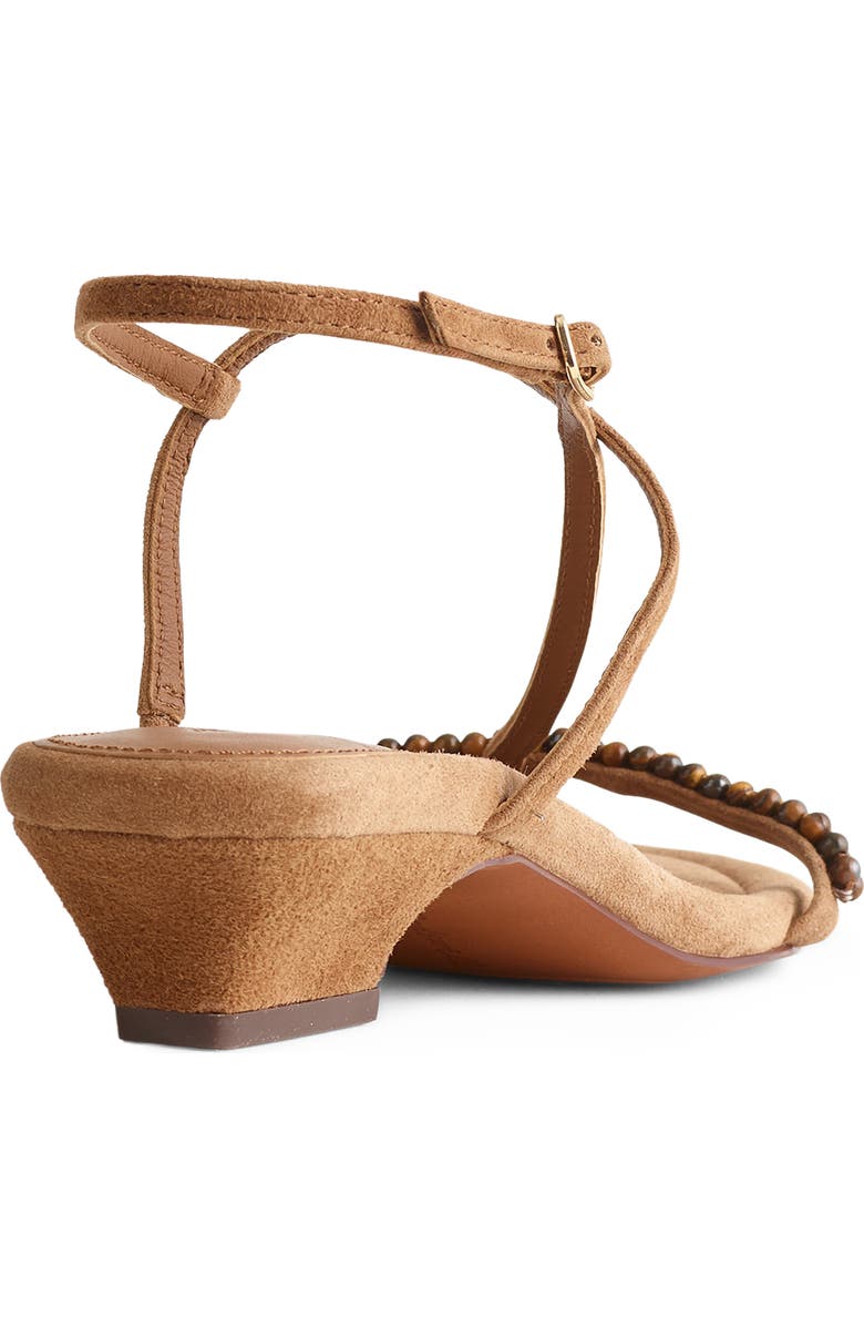 Madewell The Maycie Strappy Sandal, Alternate, color, Aged Cognac