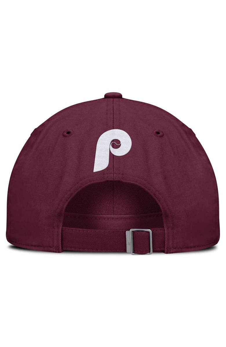 Nike Men's Nike Burgundy Philadelphia Phillies Club Adjustable Hat, Alternate, color, 