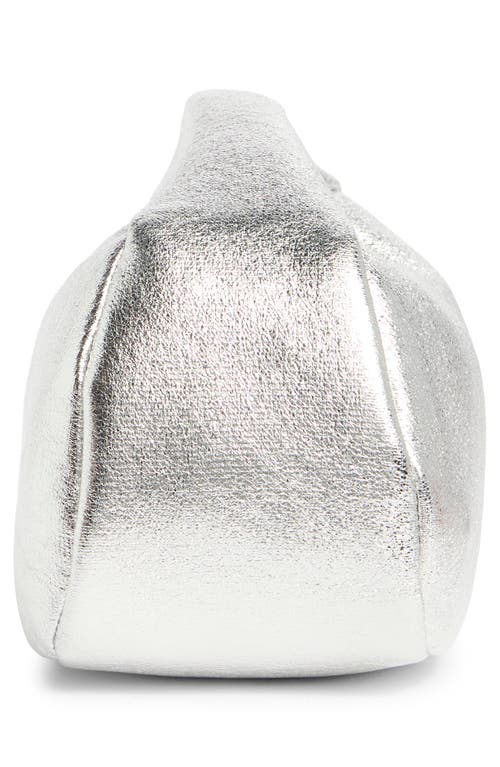 Bcbg Soft Mini Hobo Bag In Silver