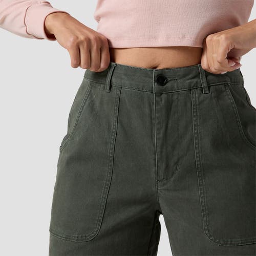 Backcountry Venture Wide Leg Pant In Green