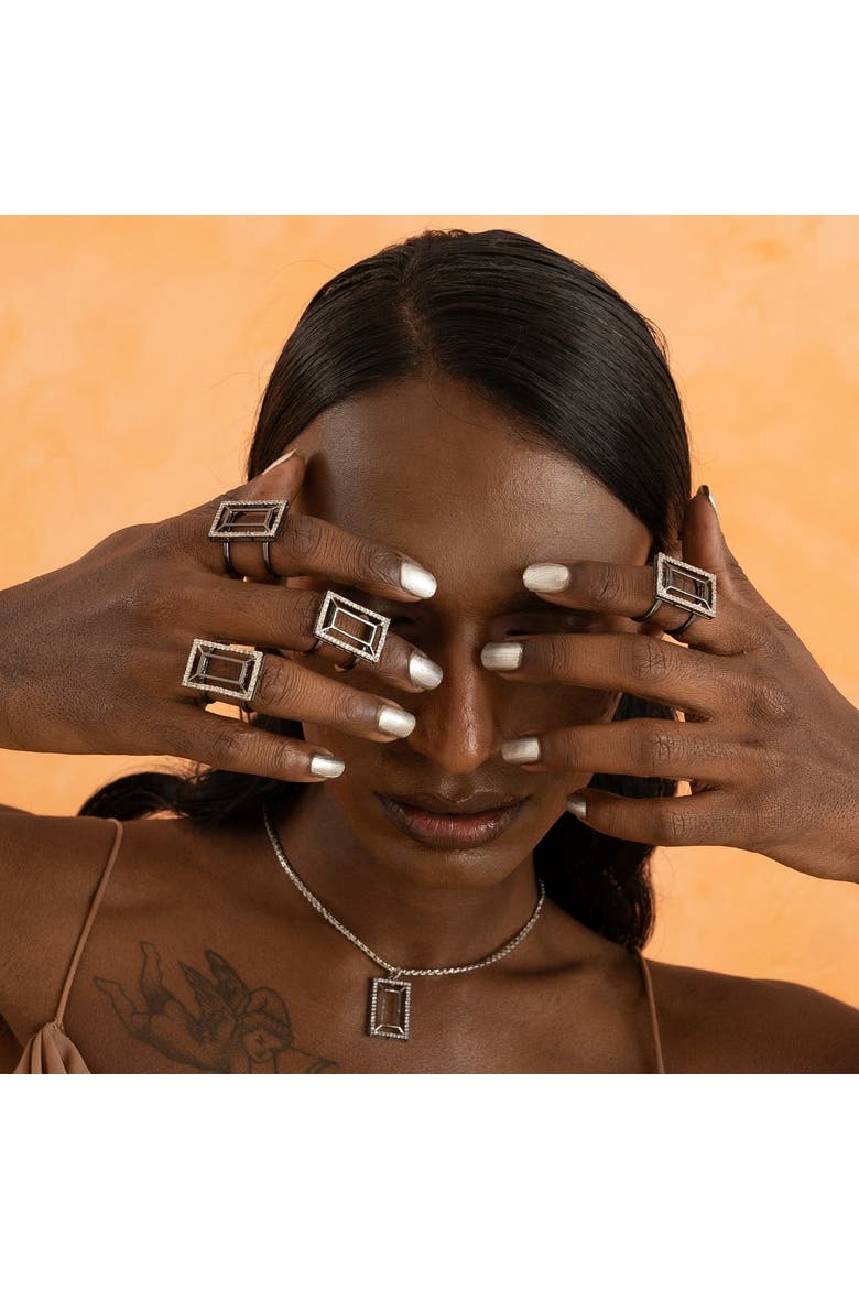 VAZIO RING, Alternate, color, Gunmetal Grey
