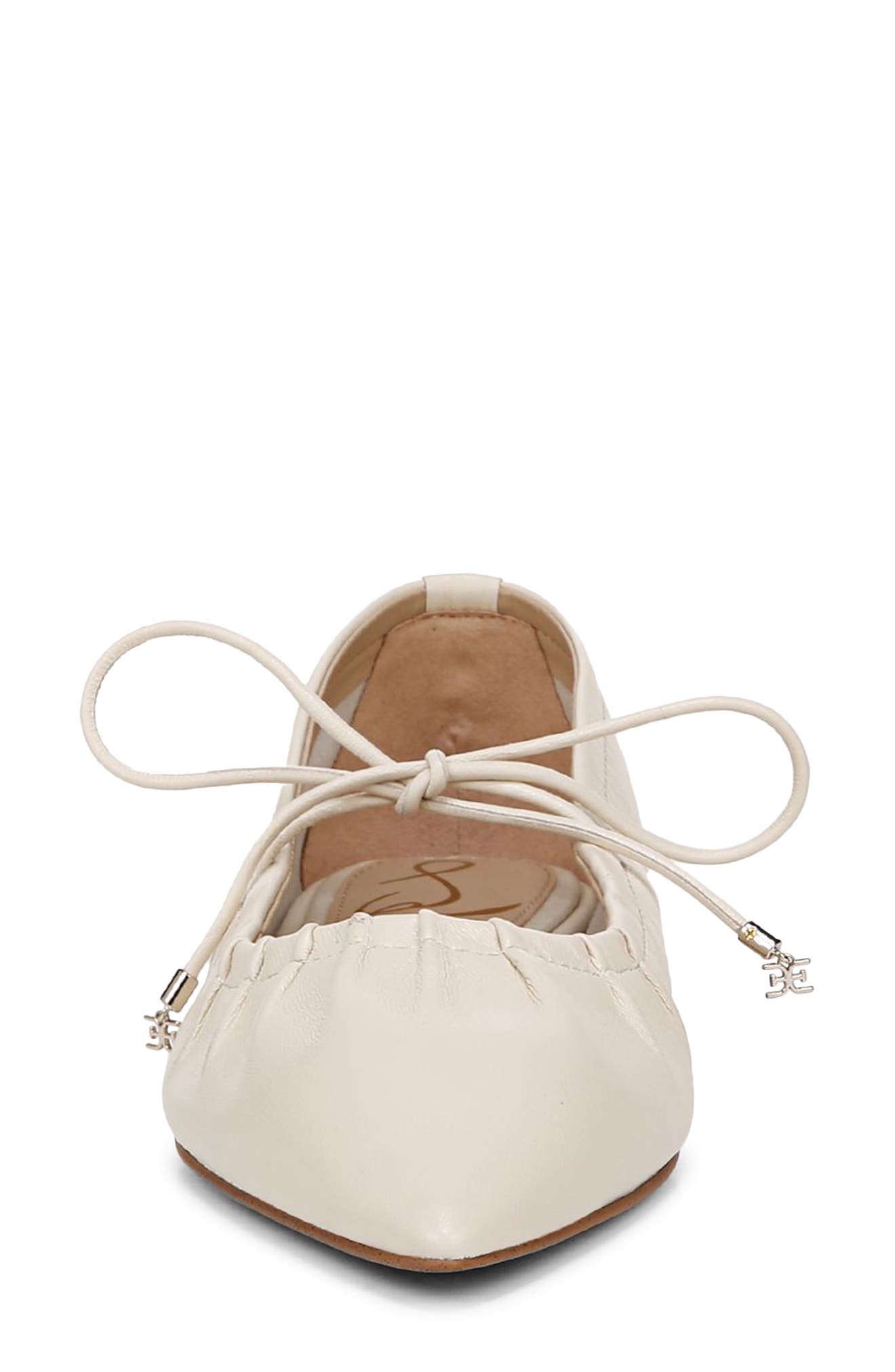 Sam Edelman Bri Mary Jane Pointed Toe Flat, Alternate, color, Modern Ivory