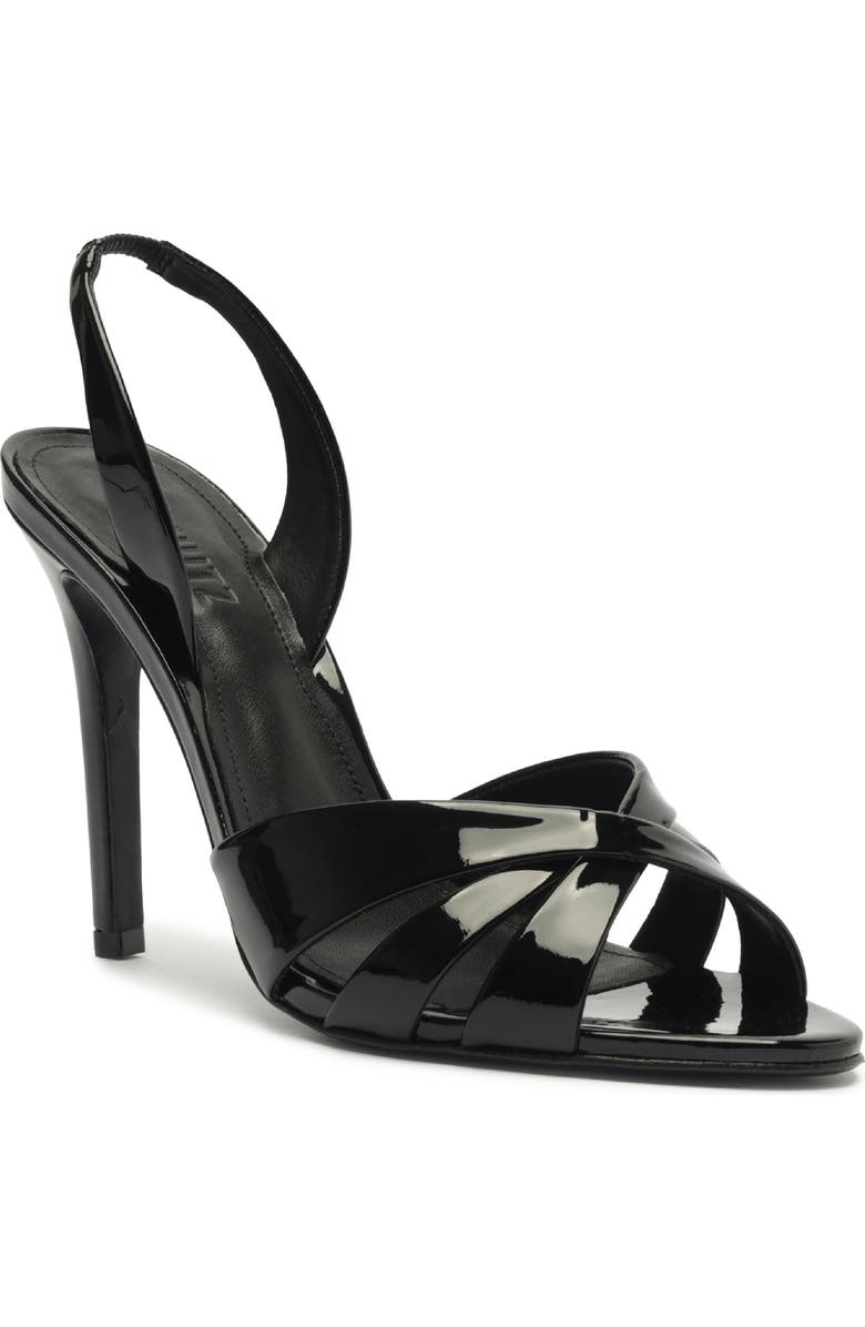 Schutz Keefa Patent Leather Slingback Sandal, Main, color,