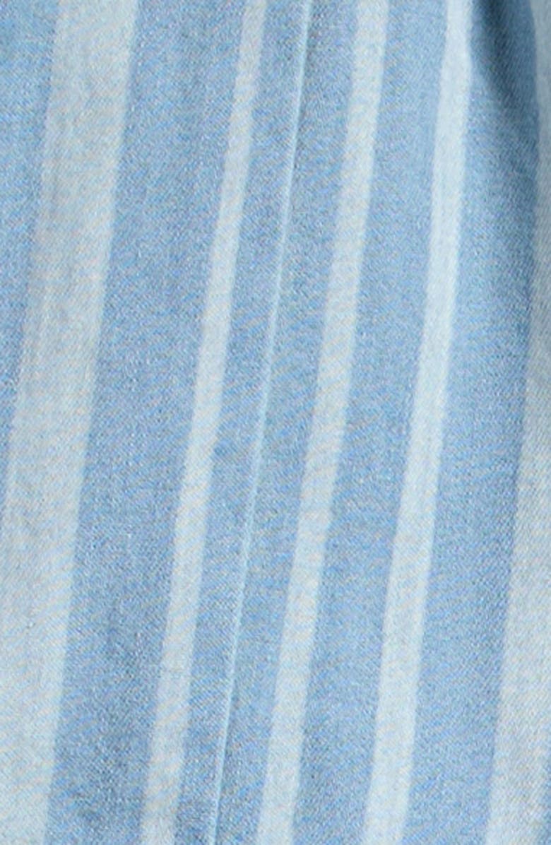 Billabong Kids' Mad for You Stripe Denim Shorts, Alternate, color, Salt Water Wash