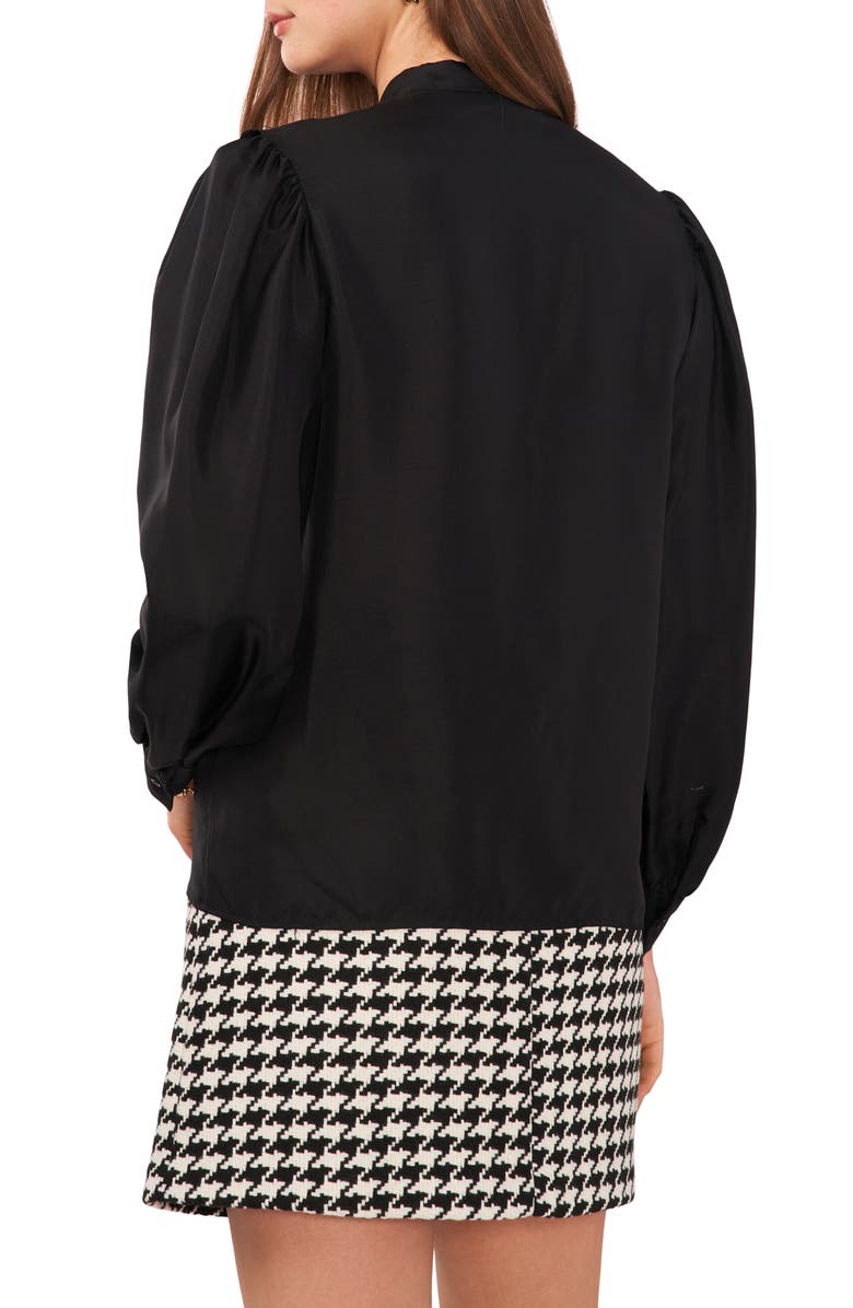 Vince Camuto Ruffle Band Collar Shirt, Alternate, color, 