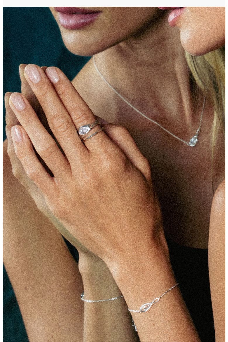 Solace Tear Bracelet, Alternate, color, Sterling Silver
