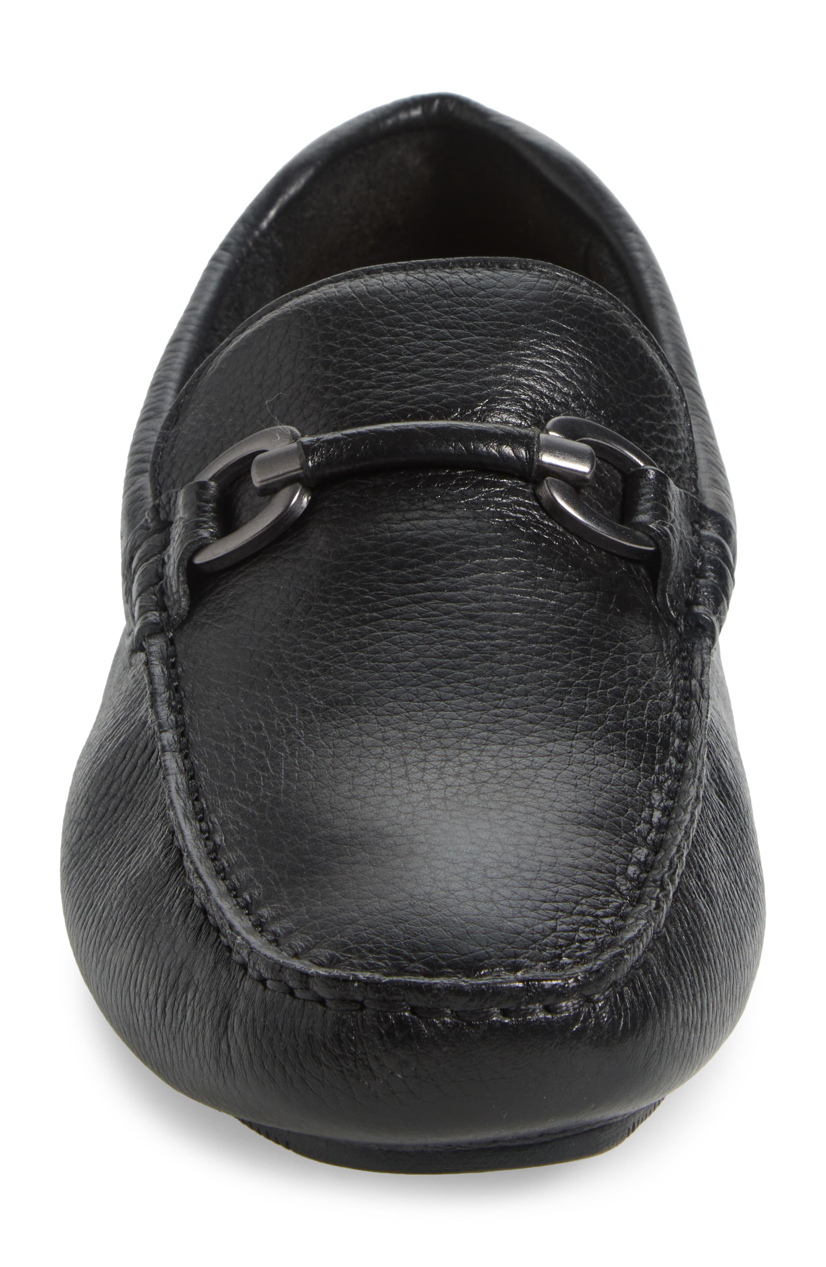 Nordstrom Collin Bit Driving Loafer, Alternate, color, Black
