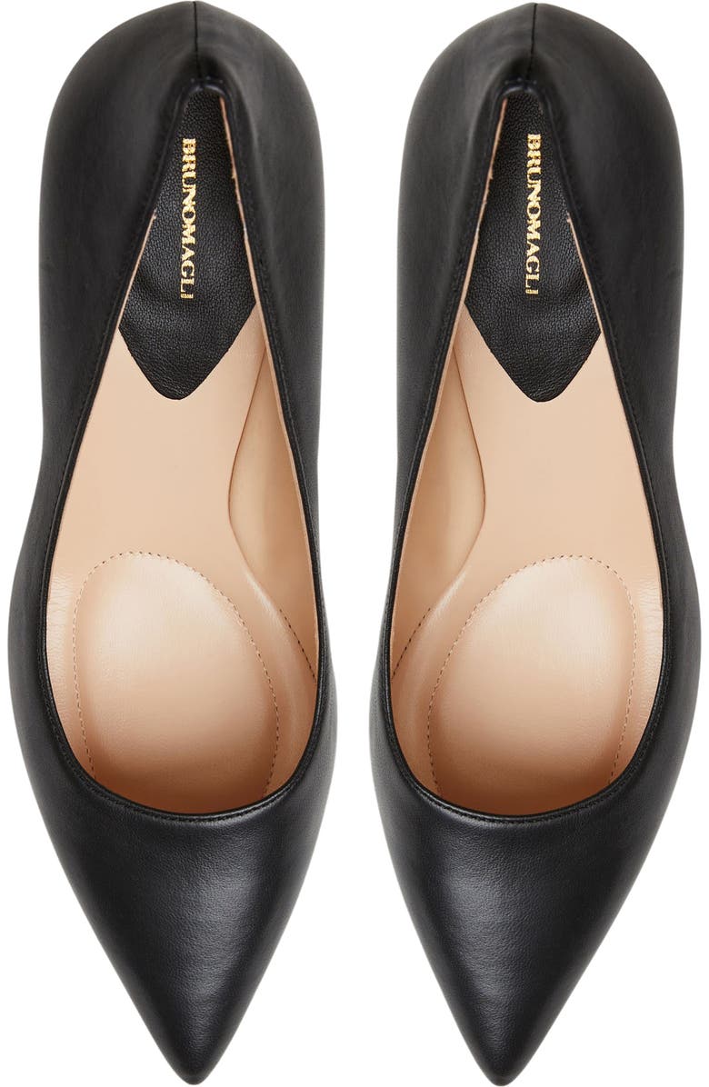 Bruno Magli Tara Pointed Toe Pump, Alternate, color, Black