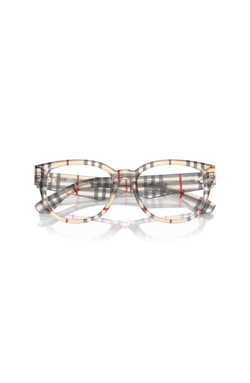 Burberry 53mm Phantos Optical Glasses In Multi