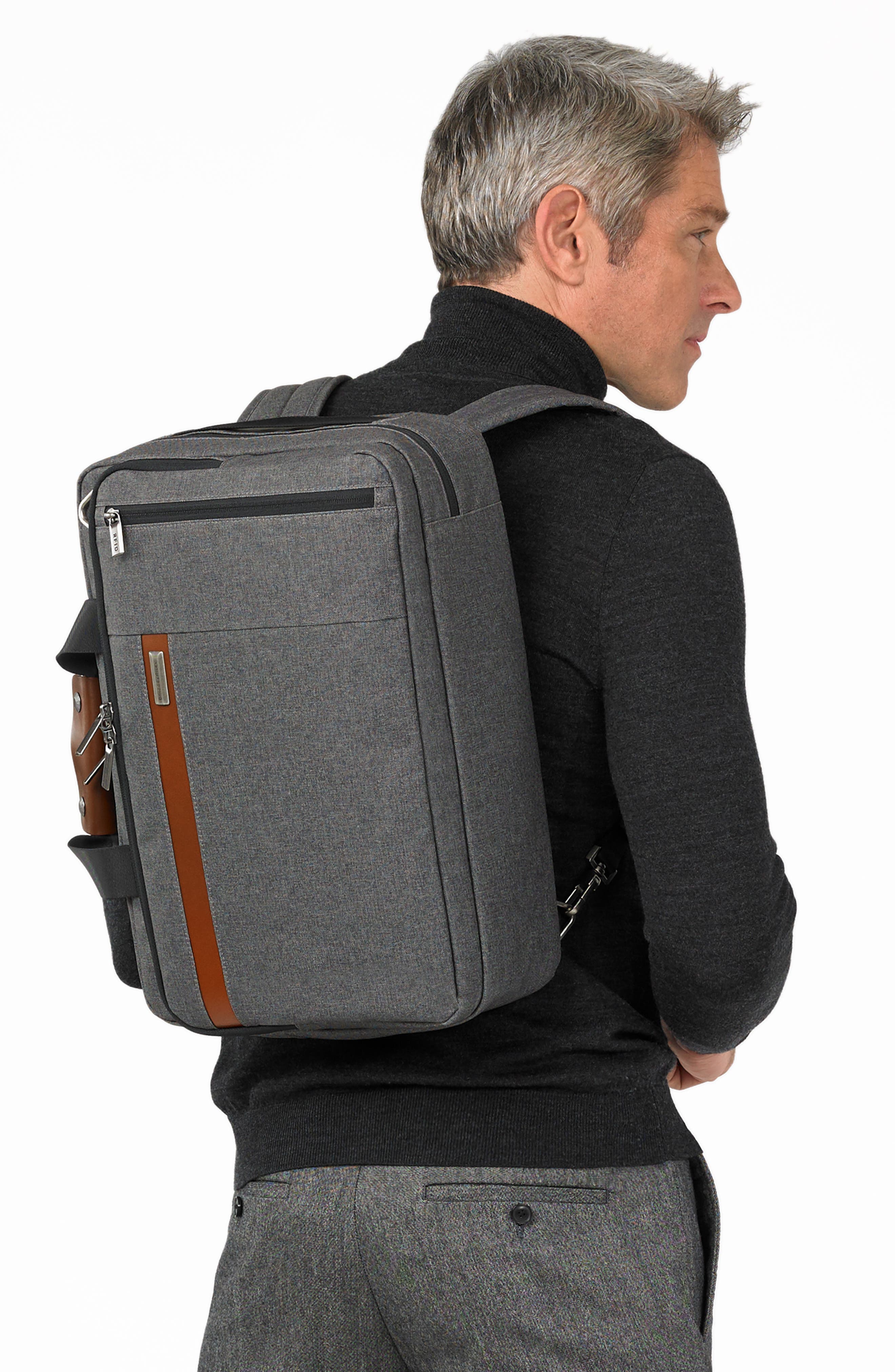 Briggs & Riley Kinzie Street RFID Pocket Convertible Laptop Briefcase/Backpack, Alternate, color, 