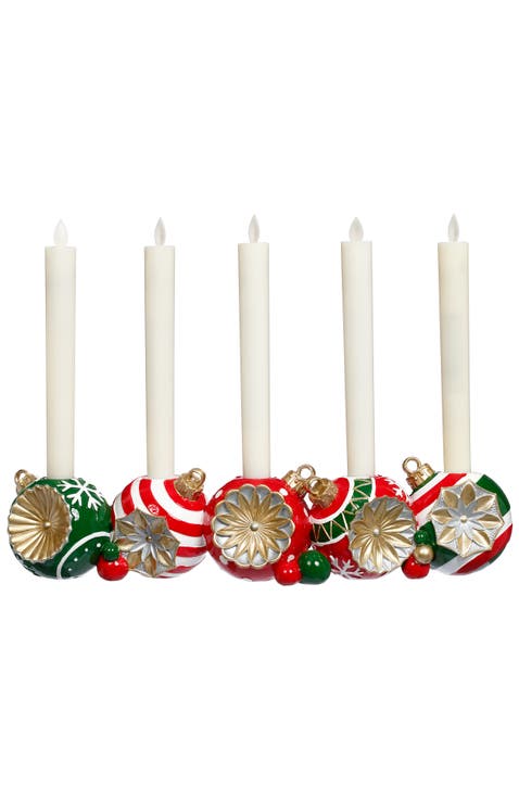 Ornament Ball Candle Holder