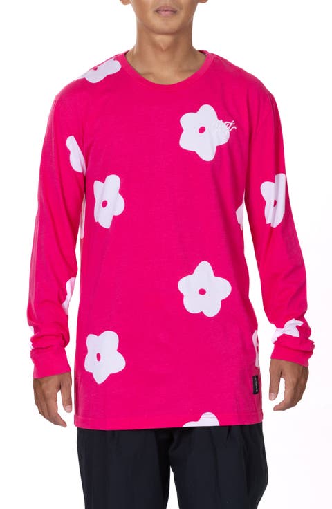 Floral Long Sleeve Graphic T-Shirt