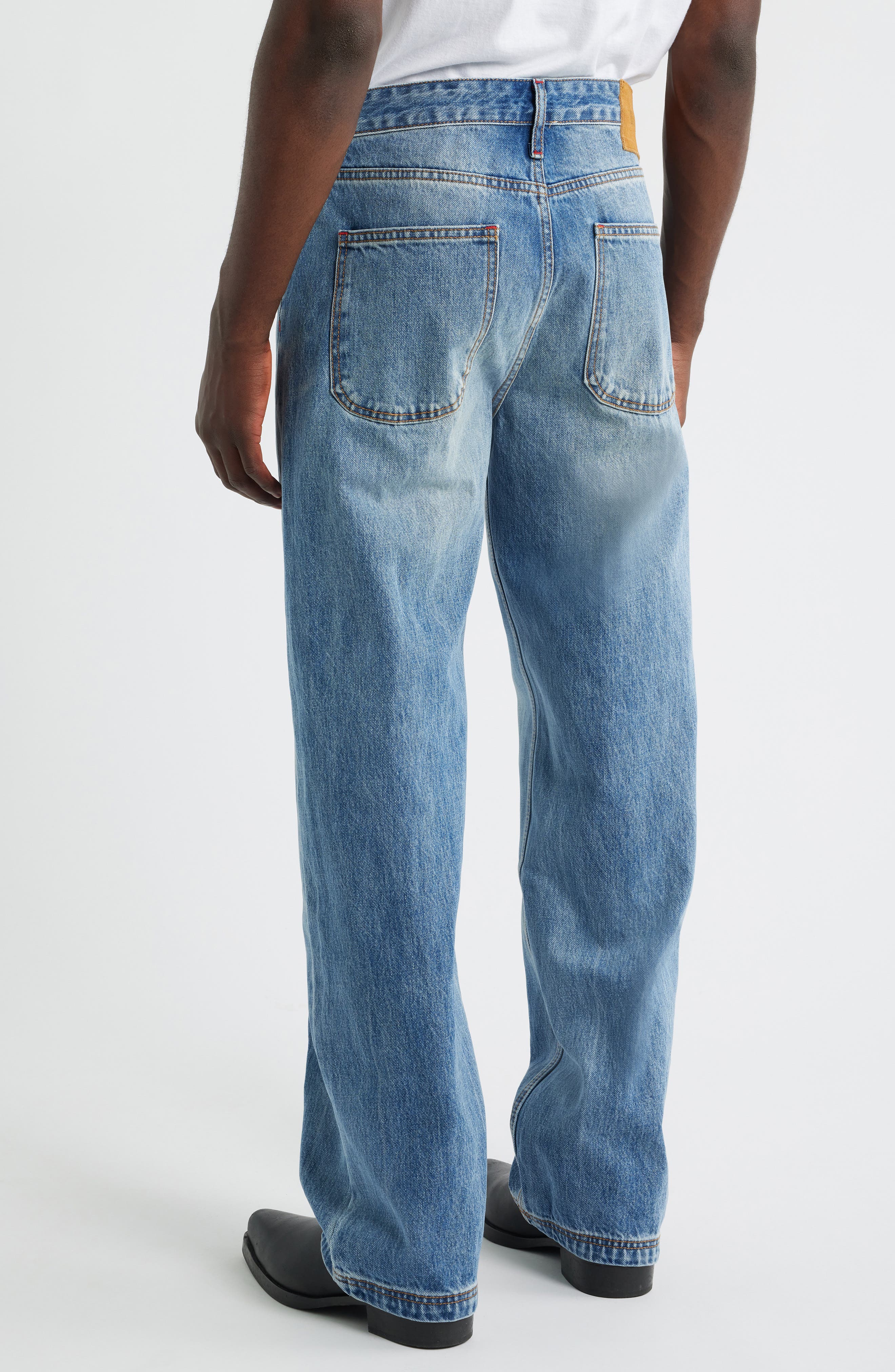 Straight Leg Jeans - image 4