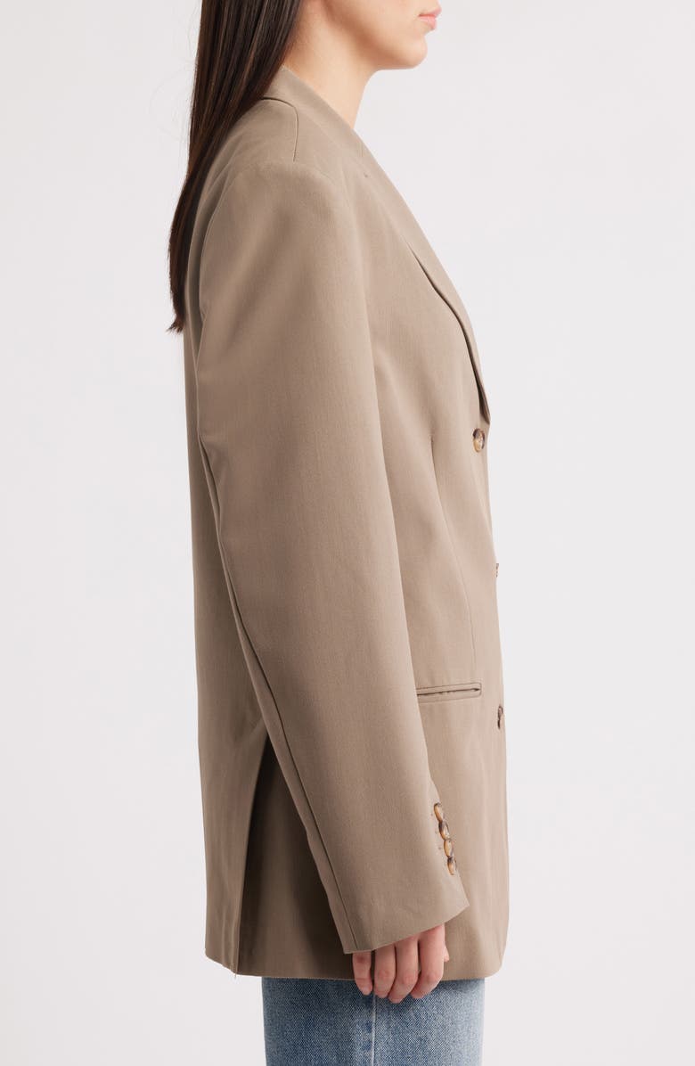 Topshop Oversize Blazer, Alternate, color,