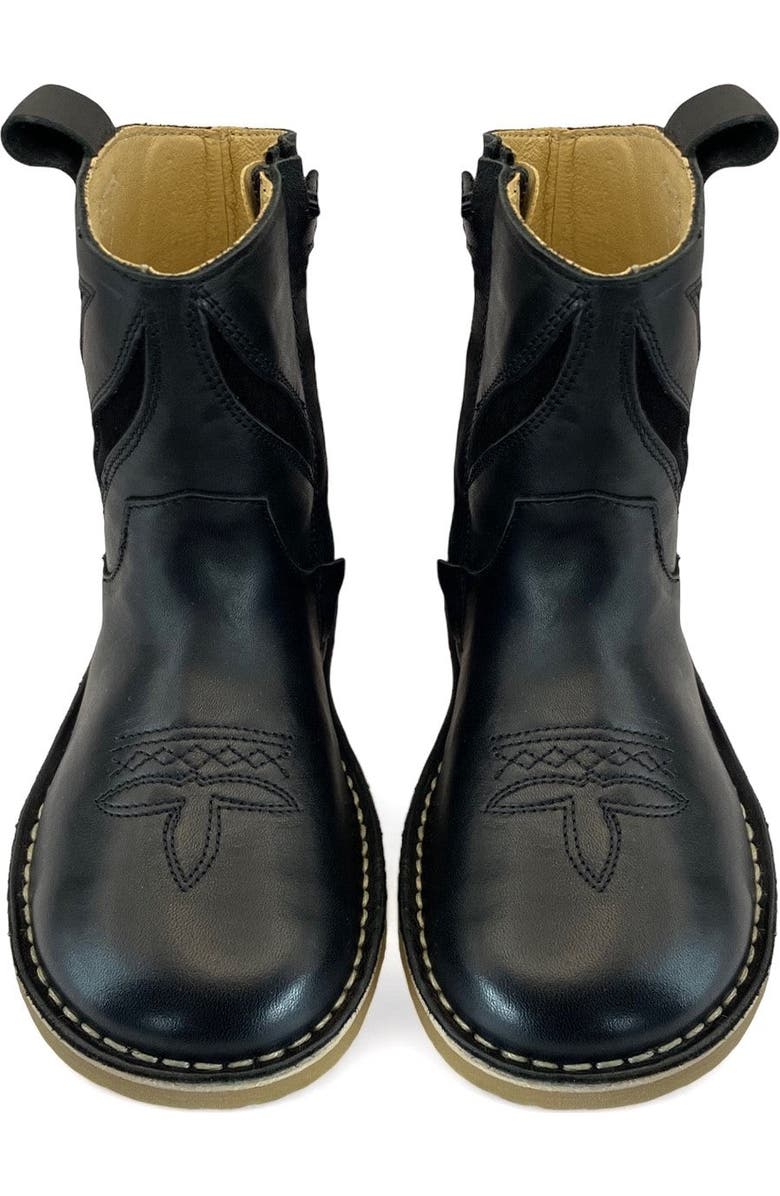 Young Soles Jessie Kids Cowboy Boot, Alternate, color, Black