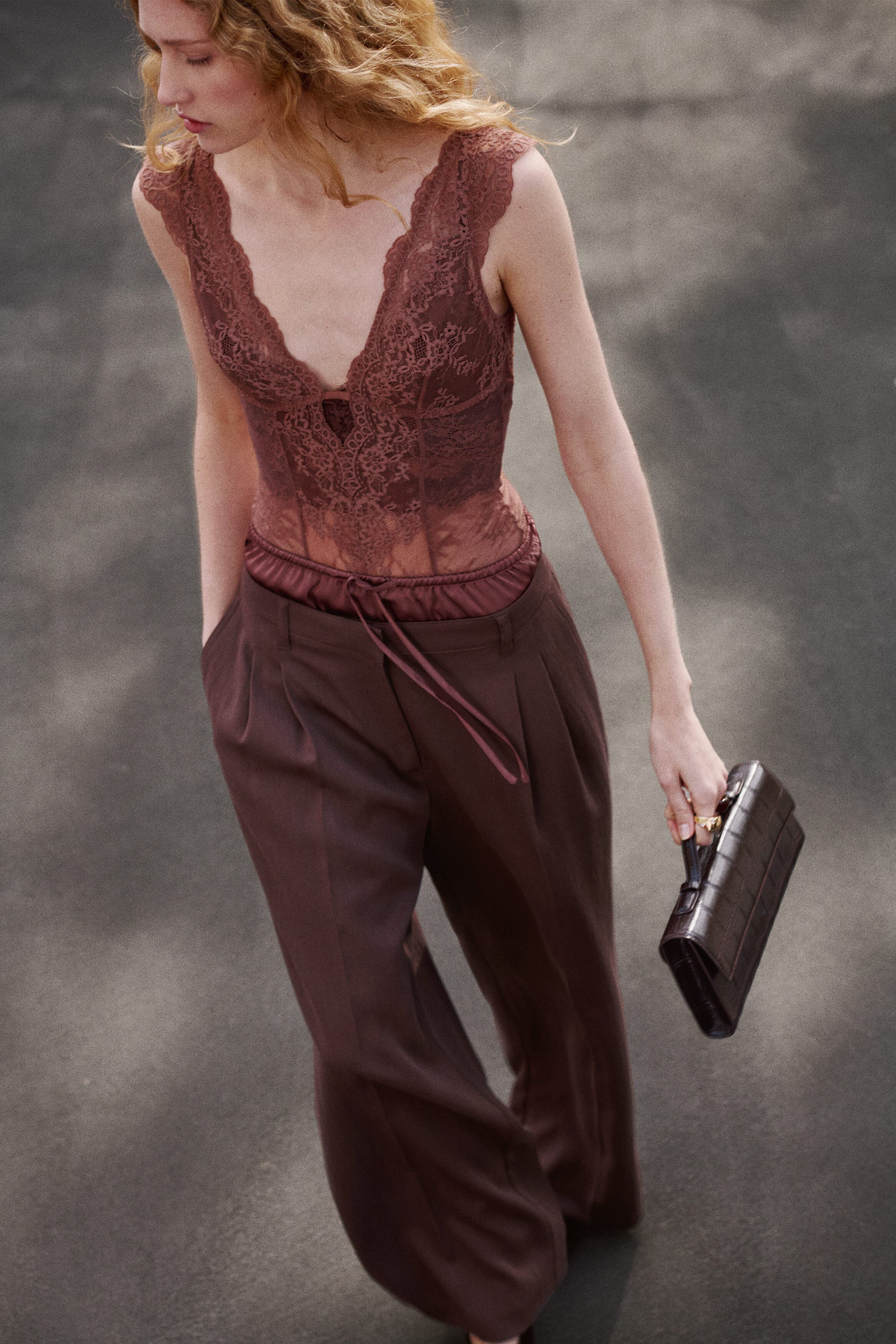 Linen-blend Tailored Trousers - image 4