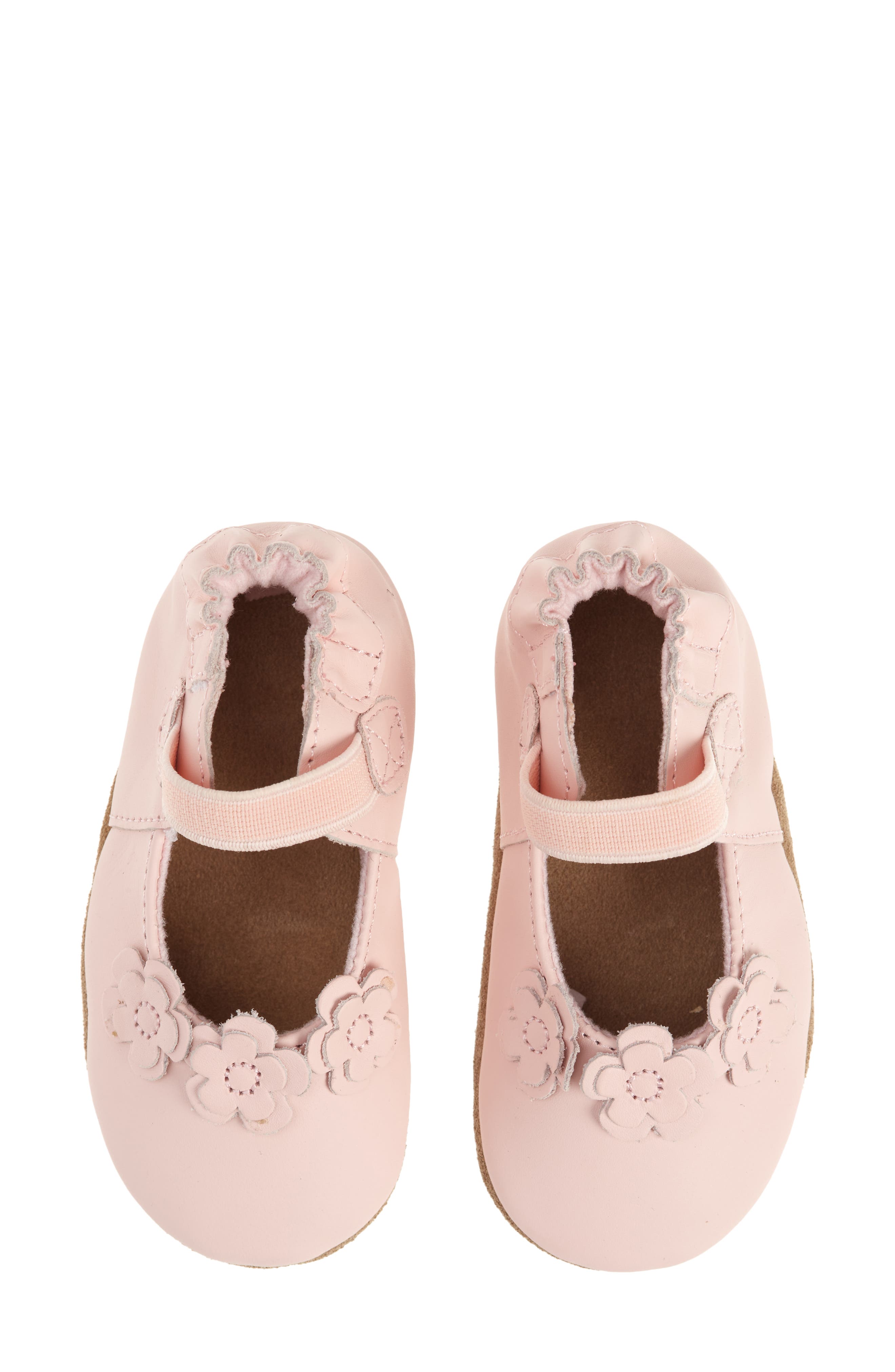 Robeez<sup>®</sup> Brianna Crib Shoe, Alternate, color, Light Pink