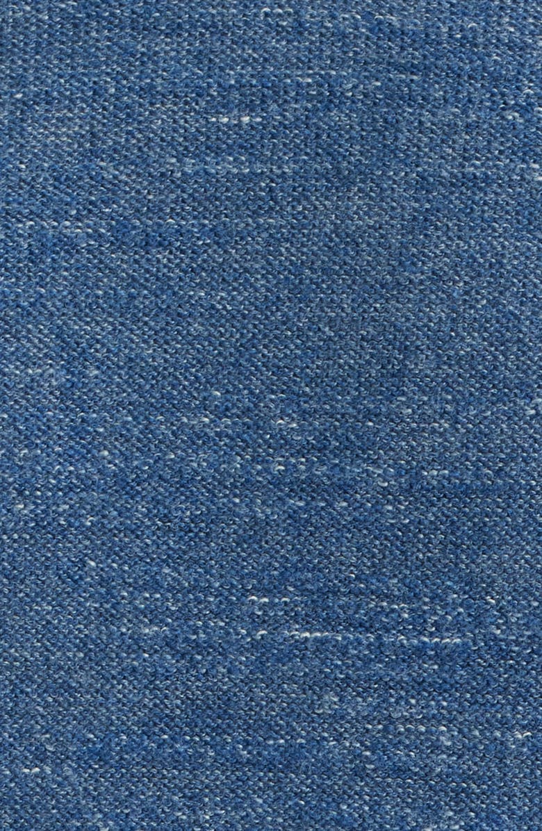 johnnie-O Jamesy Cotton Notched Neck Sweater, Alternate, color, Indigo