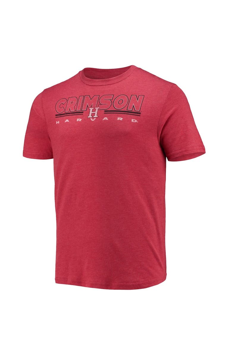 CONCEPTS SPORT Men's Concepts Sport Heathered Charcoal/Crimson Harvard Crimson Meter T-Shirt & Pants Sleep Set, Alternate, color, Heather Charcoal
