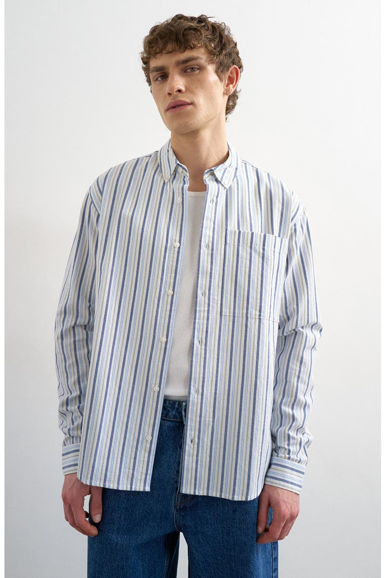 relaxed fit dress shirt men Button Down Loose Fit Dress Shirt Men's Magnetic Button-Down Shirts Stylish Adaptive Fit