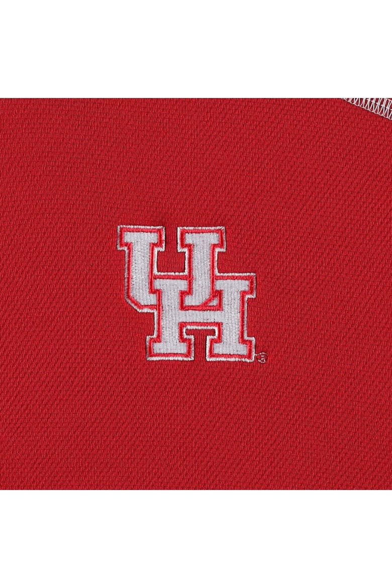 Men's Columbia Golf Red Houston Cougars Shotgun Quarter-Zip Pullover Jacket, Alternate, color, Red