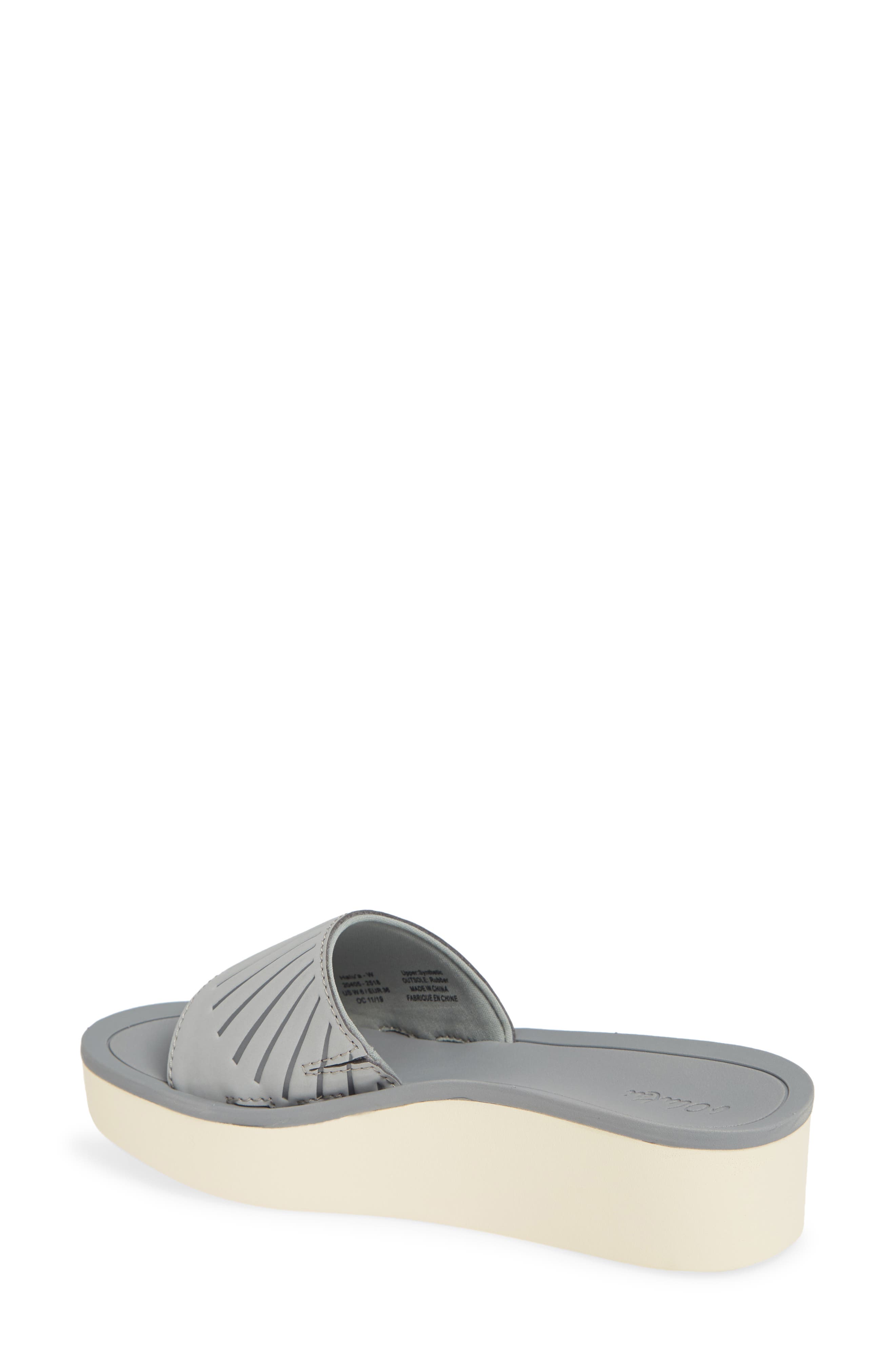 Halua Platform Wedge Sandal, Alternate, color, POI/ OFF WHITE