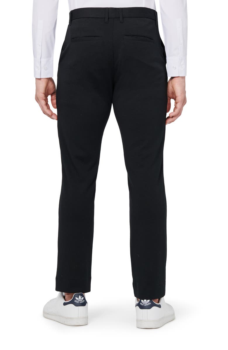 CONSTRUCT Solid Knit Straight Slim Fit Suit Separates Pants, Alternate, color, 