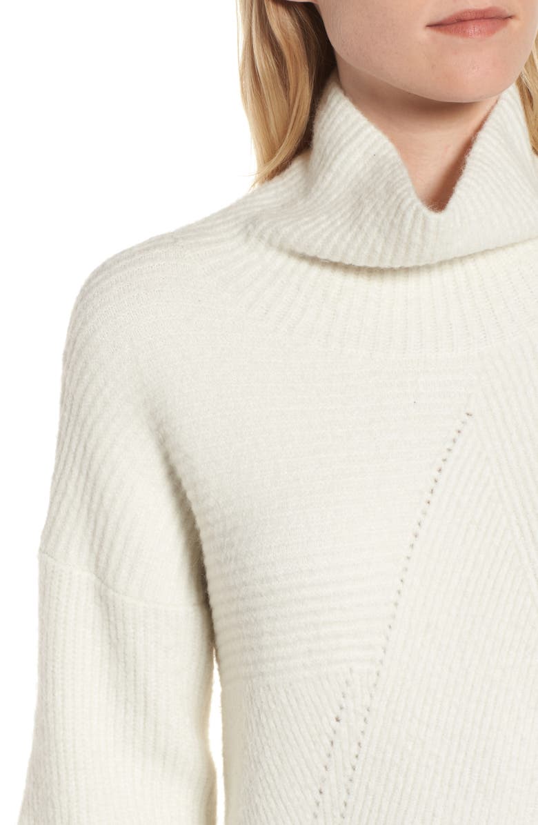 Trouvé Funnel Neck Sweater, Alternate, color, 