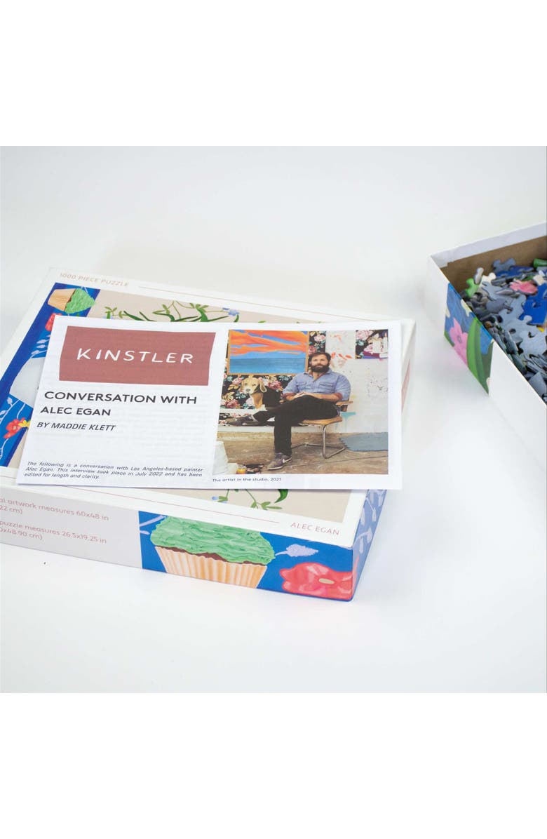 Kinstler Bouquet with Cupcake 1000 Piece Jigsaw Puzzle, Alternate, color, Multicolored