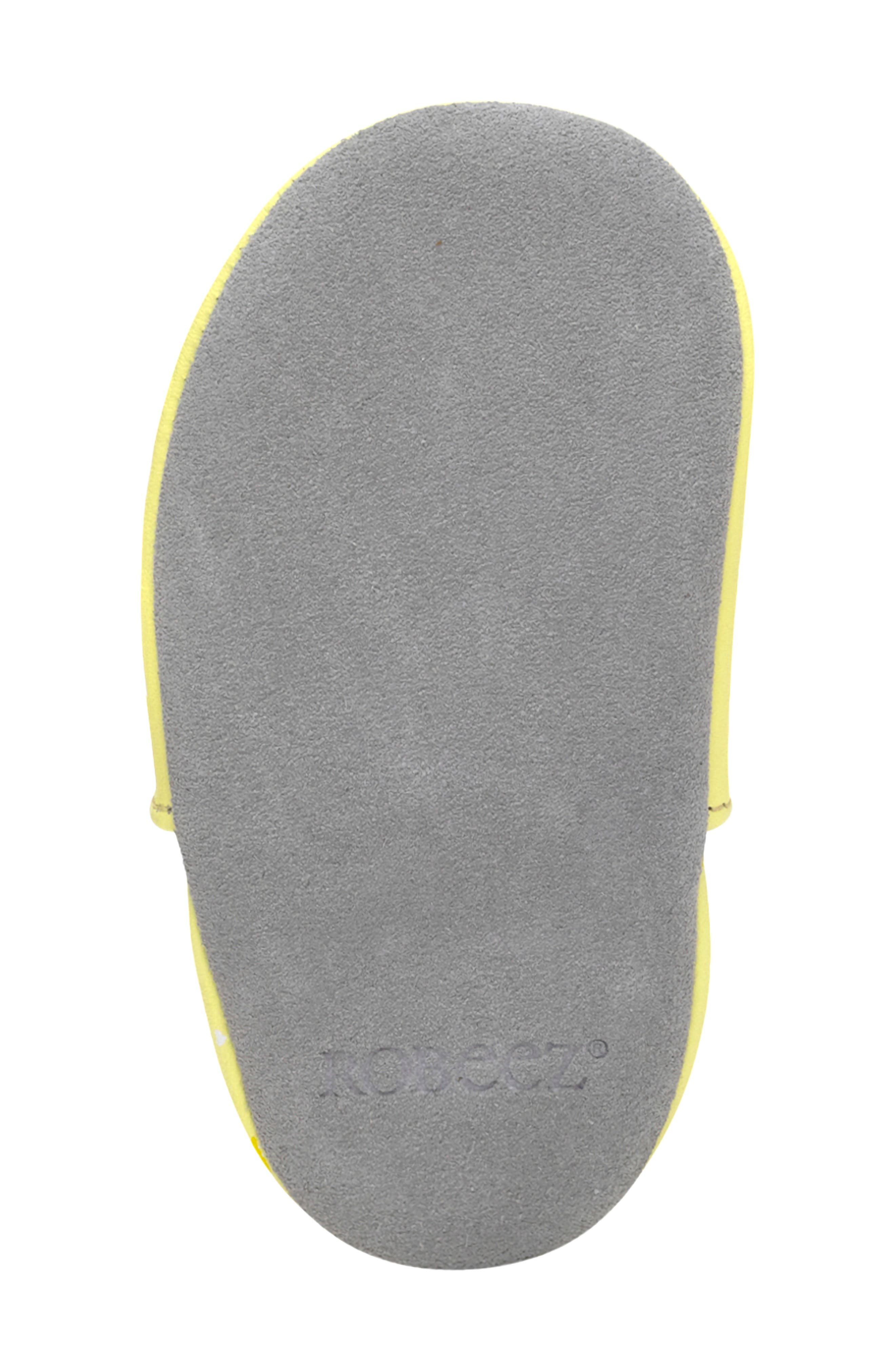 Robeez<sup>®</sup> Happy Lemon Crib Shoe, Alternate, color, 