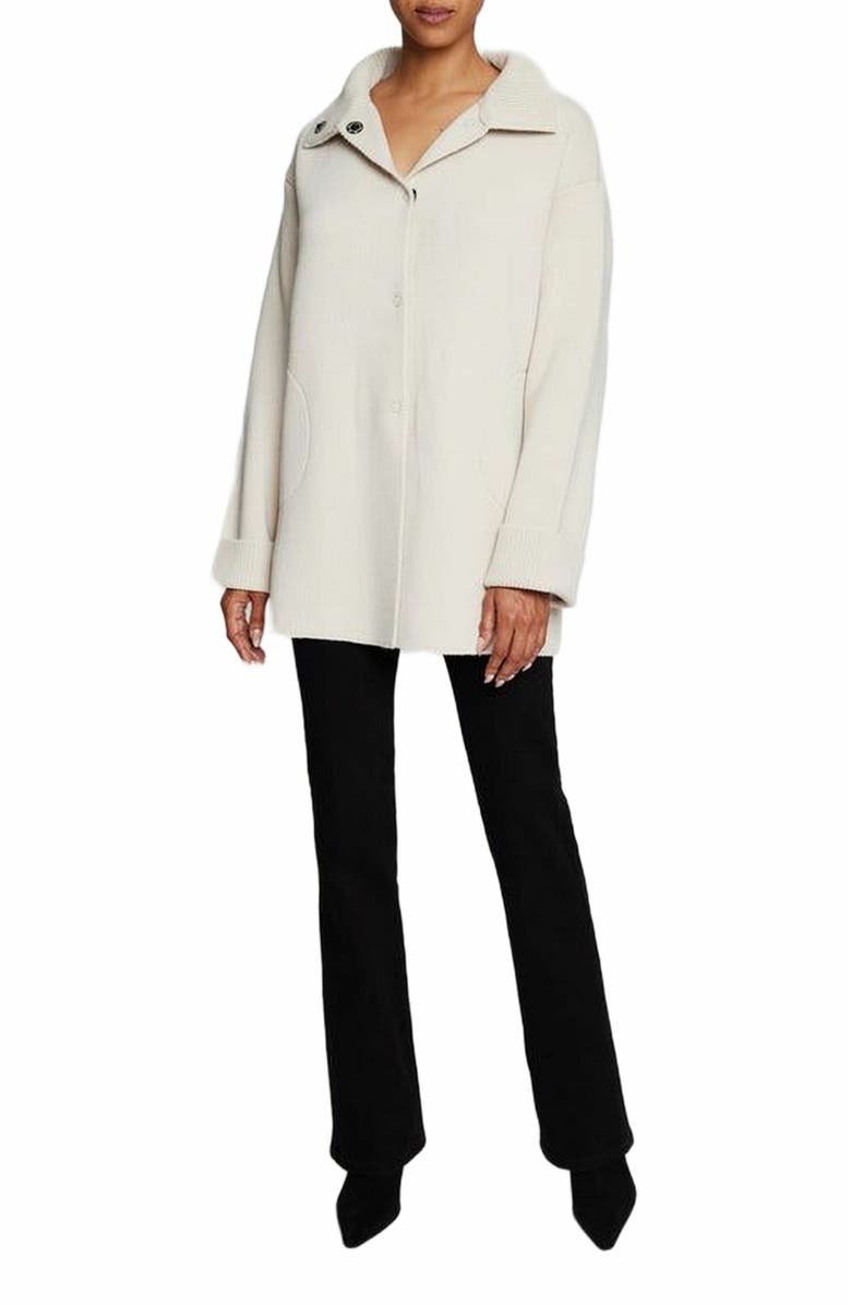 Santorelli ROSA Oversized Knit Coat in Extra Fine Wool Blend, Main, color,
