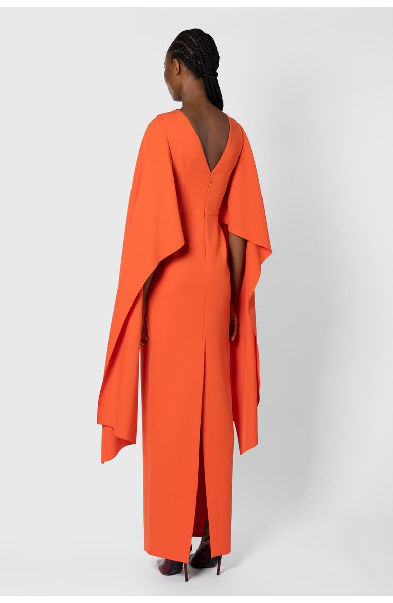Roksanda Iven Long Sleeved Maxi Dress, Alternate, color, Venetian Red